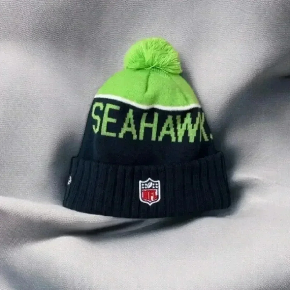 NFL Seattle Seahawks Pom Beanie